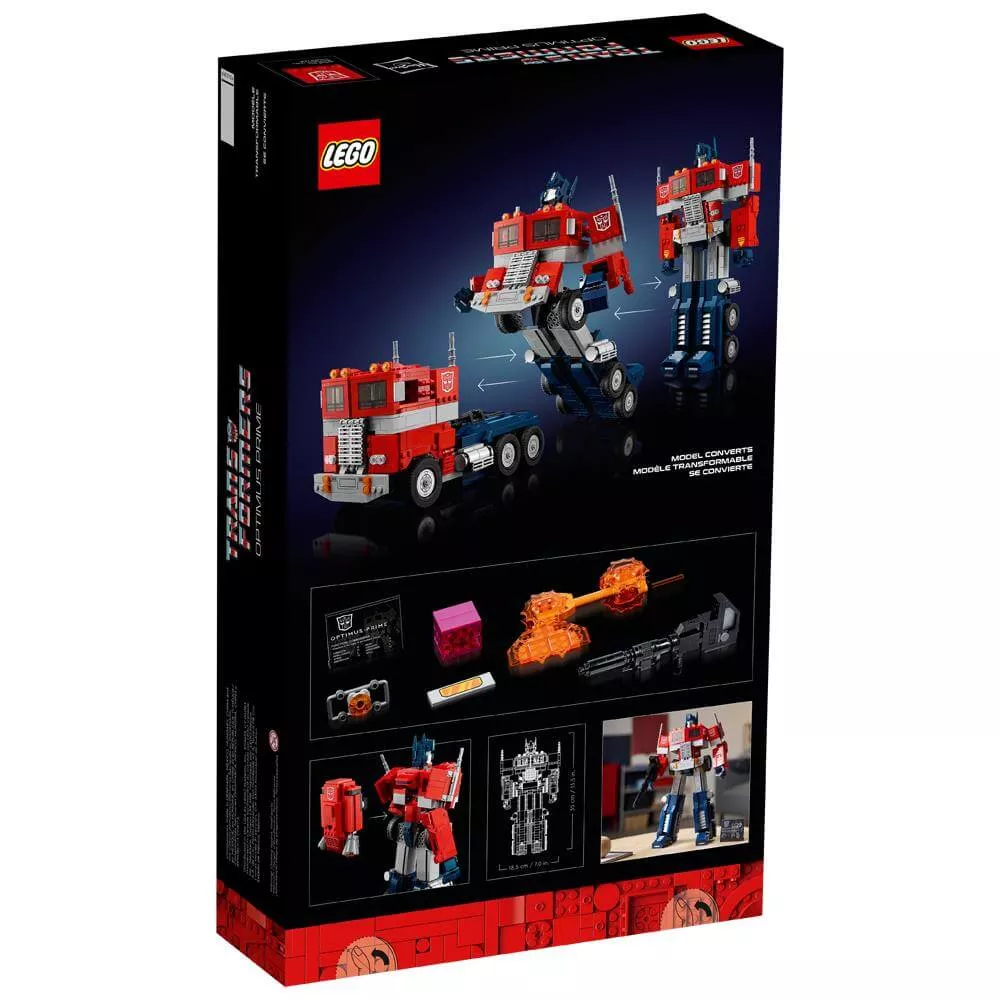 Lego Icons Optimus Prime 10302
